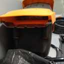 LawnMaster FD1501 Electric Wood Chipper Shredder 15-Amp 1.5-Inch Cutting Diameter Max 10:1 Reduction