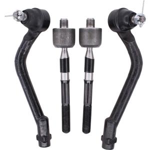 NewYall Front Inner and Outer Left Right Suspension Tie Rod Ends for Hyundai Azera 2012-2017 Sonata Excluding Hybrid 2011-2013 Kia Cadenza 2014-2015 Optima Excluding Hybrid 2011-2015