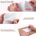 L LIKED 4x6 Direct Thermal Labels, 500pcs Perforated Fanfold, Compatible Zebra & Rollo Printers