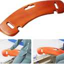 Transfer Board, 31" Heavy Duty Wooden Slide Board for Patient, Elderly, Disabled, Supports 440 Pounds for Transferring to Wheelchair, Chair, Bed, Toilet, Car