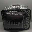 Juicy Couture Modern Black Leopard Satin Full Comforter Set - Luxury Bed in a Bag – Soft & Stylish 8-Piece Bedding Collection