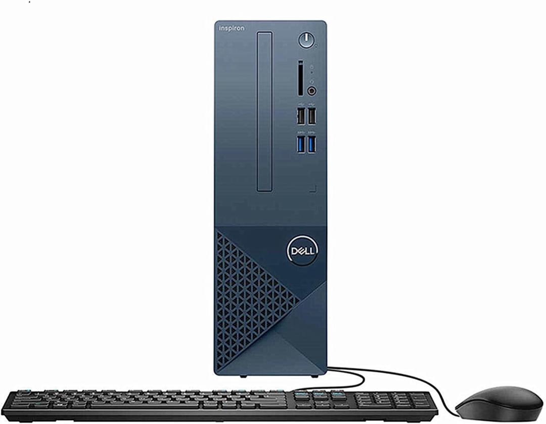 DELL Inspiron 3020 i5 Desktop, Intel i5 13400 (Beats Intel i7 12700), 32GB RAM, 1TB PCIe SSD, HDMI, DisplayPort, RJ45, Wired KB & Mouse, Wi-Fi, Bluetooth, Windows 11 Pro, Blue