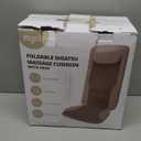 Mynt FSA Eligible HSA Approved Back Massager, Chair Massager with Soothing Heat, Flexible Massage Chair Pad with Soft S-Curve Longer Track Adjustable Pillow for Diverse Body Contours