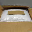 LEISURE TOWN Queen Mattress Pad Fitted Quilted Cotton Mattress Cover Cooling Soft Pillow Top Mattress Topper with Down Alternative Filling Mattress Protector with 8-21 Deep Pocket (60x80 White)