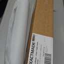 Clear Table Protector, USA Made, Safe, 16 x 42 Inch, 2mm Thick Ultra Smooth Vinyl, Clear Table Cover Custom for Buffet, Desk Cover Protector for Office Desk (Crystal)