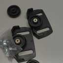 Universal Roller Skid Snow Thrower Shoes | 490-241-0038 Snow Blower Skid Shoes W/Hardware, for Craftsman, MTD, Cub Cadet, Fits Most 2-Stage and 3-Stage Snow Thrower Snowblowers