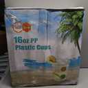 1000 Pack 16oz Plastic Cups,Disposable Clear Drinking Cups,Hot and Cold Drink Container for Water, Juice, Soda,Coffee (EXP 12/31/36)