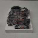 Sucolite Outdoor Wall Light Fixtures Wall Mounted, Exterior Waterproof Porch Lights Wall Lanterns, Outside Wall Sconces with Water Ripple Glass for House Front Door Garage, Retro Vintage Style, 2 Pack (Black)