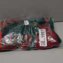 Women's Holiday Christmas Elf Costume Dress With Hat Sock Elf Costume for Women (Small)