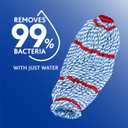 O-Cedar Genuine MicroTwist MAX Twist Mop Head Replacement | Machine Washable | Reusable | Microfiber Refill | Removes 99% of Bacteria