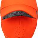 Trapper Hat for Men Women Waterproof Winter Warm Baseball Cap with Ear Flaps and Mask (Orange)