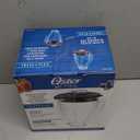 Oster Blender 6 Cup Glass Jar, Black Lid