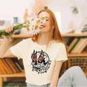 Women Farm Fresh Pumpkins Shirt: Cute Fall Pumpkin T Shirt Farmers Market Thanksgiving Tee Top (Medium)