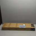 13FT Square Tube Handrail for Indoor Stairs,Matte Black Industrial Metal Stair Rail,500LBS Load Capcity Wall Mount Stair Hand Rail for Child,Seniors,Pregnant,Non-Slip Outdoor Iron Stair Rail,5 Section