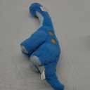 Houwsbaby 14" Blue Musical LED Dinosaur Stuffed Animal Floppy Diplodocus Plush Toy Singing Light Up Adorable Long Neck Lullaby Animated Soothe Baby Birthday Christmas Halloween for Kids Boy Toddlers