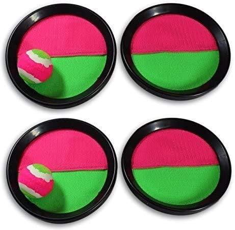 Paddle Catch Toss and Catch Ball Game Set! Throw Catch Bat Ball Game (2 Pack) Kids Version for Children