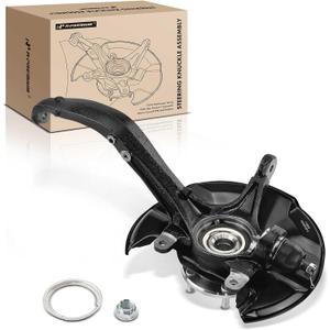 A-Premium Front Right Steering Knuckle & Wheel Bearing Hub Assembly Compatible with Honda Accord 2008-2012 & Acura TSX 2009-2014, Passenger Side