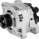 SCITOO Alternator Fits for Hyundai Sonata 15-19, Santa Fe 19-20, for Santa Fe Sport 17-18 & for Kia Optima 16-20, for Sorento 15-20, Sportage 17-21, 2.0L 2.4L 12V 150Amp CW S6 Pulley 11953