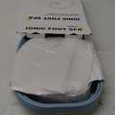 Ionic Foot Bath Detox Machine, Ionic Foot Spa to Remove Toxins with 2 Arrays, 80 Disposable Foot Bath Liners, Detoxification Sea Aalt, Durable Folding Bathtub - Gift for Women & Men