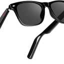 ReyDix Smart Glasses Bluetooth Sunglasses for Men Women with Automatic Power On Off Open Ear Music Voice Assistant, Unisex Audio Intelligent Sunglasses Fits Smaller Faces, Great for Friends Family