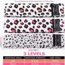 Booty Bands, 3 Levels Hip Bands, Polyester-Cotton and Latex Silk Workout Bands Resistance Bands for Home, Gym, Fitness, Pilates, Yoga (Pack of 3)