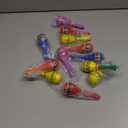 Civaner 12 Pcs Mini Fiesta Maracas for Adults Cinco De Mayo Maracas Mexican Decorations 6 Designs for Mexican Props, 4.92 x 1.38 Inch