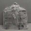 TOPIA HANGER 4 Tier Metal Skirt Hangers for Women, Pants Hanger Space Saving with Adjustable Clips, Gain 70% More Space, Non Slip Grip for Slacks, Trousers, Shorts, Jeans, Towels, Black, 2-Pack, CT20B