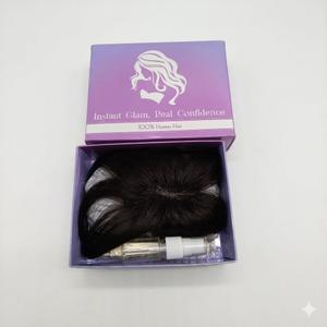 Real Human Hair, Hair Topper
