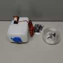 KEMIMOTO Universal Car Windshield Washer Pump Washer Fluid Reservoir Bottle Kit with Pump Jet Button Switch 12V Windshield Tank