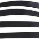 4 Pieces Tape-on Extra Durable Rain Guards Fit for 2016-2023 Nissan Maxima,Window Deflectors,Window Visors (Smoke Black)