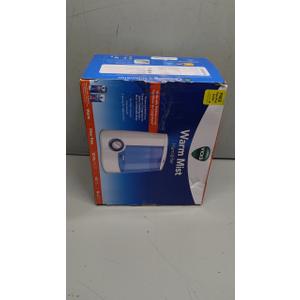 Vicks Warm Mist Humidifier FilterFree 1Gal Tank, Auto ShutOff, Night Light, VapoPad and VapoSteam Compatible (White)