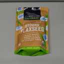 Viva Naturals Organic Ground Flaxseed, 15 oz (425 g) Plant-Based Protein, Vegan Omega-3 & Fiber, Finely Milled Flax Seeds, Perfect for Smoothies & Baking (Best By: 04/27)