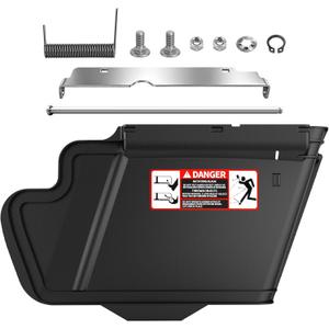 TCA16388 Discharge Chute Kit Compatible with John Deere 54C, 54D, 48C, 62D, X300, X304, Z355E, Z355R, Z375R Lawn Tractors, Replaces TCA16387 AM128245 AM128170 AM126290 M136526