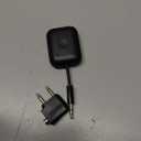 MEE Audio Connect Air in-Flight Bluetooth Wireless Audio Transmitter, with Extra Dual 3.5mm Jack AUX Adapter, for up to 2 AirPods/Other Headphones; Works with All 3.5mm Aux Jacks, Black