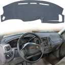 Dashboard Cover Custom Fit for Ford F150/F250/Expedition/F150 Heritage 1997 1998 1999 2000 2001 2002 2003,Dash Cover Mat Pad Carpet Protector Without Climate Sensor/Light Sensor(Dark Gray)