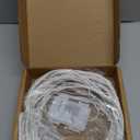 Hairui Birch Garland with Lights 6FT 48 LED Battery Operated, Lighted Twig Vine with Timer for Christmas Home Fireplace Decoration Indoor Outdoor Use