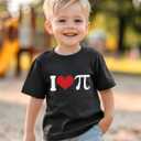 Pi Day Shirt Kids  Toddler Boys Girls Happy Pi Day T-Shirt  Math 3.14 Pie Pineapple Funny Tee 3T-7T (Black)