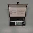 VIKINGS BLADE Adjustable Double Edge Safety Razor + Luxury Case. Smooth, Reusable, Eco-Friendly (The Emperor Frosted Chrome)