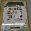 TopNotch Timber High Class Wood Toilet Seat 