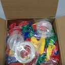156pcs Red Blue Green Yellow Balloon Garland Kit Mushroom Star Balloons for Cartoon Video Game Theme Super Bros Birthday Game Birthday Party Supplies