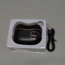 Electric Nail Clipper, 3 in1 Baby Nail Trimmer Electric, Smart Easy Nail Clipper with LED Light & Nail Clip for People Adults, Seniors, Women, Men and Kids (Black)