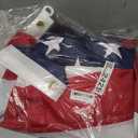 American Flag 6x10 for Outside, US Flag Heavy Duty Outdoor with Embroidered Stars, Stitched Stripes,Brass Grommets, USA Flag
