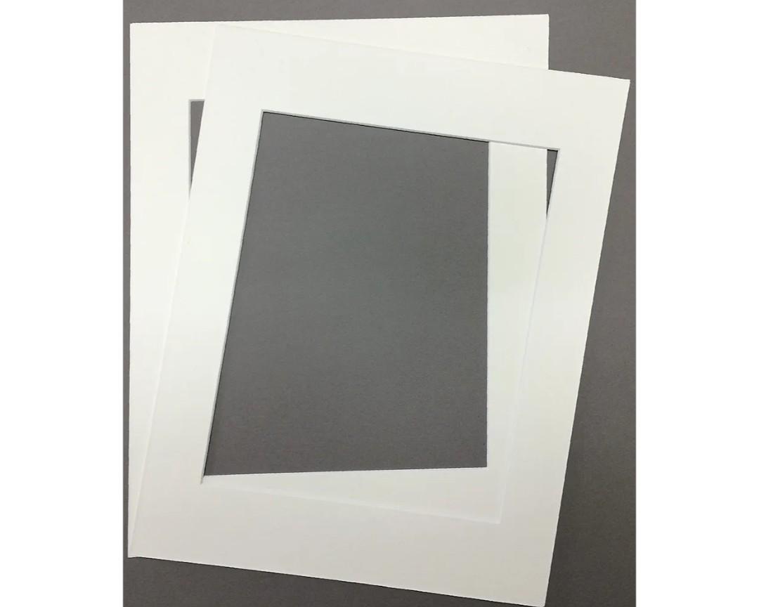 Pack of 15 24x36 Cream Picture Mats with White Core, for 20x30 Pictures