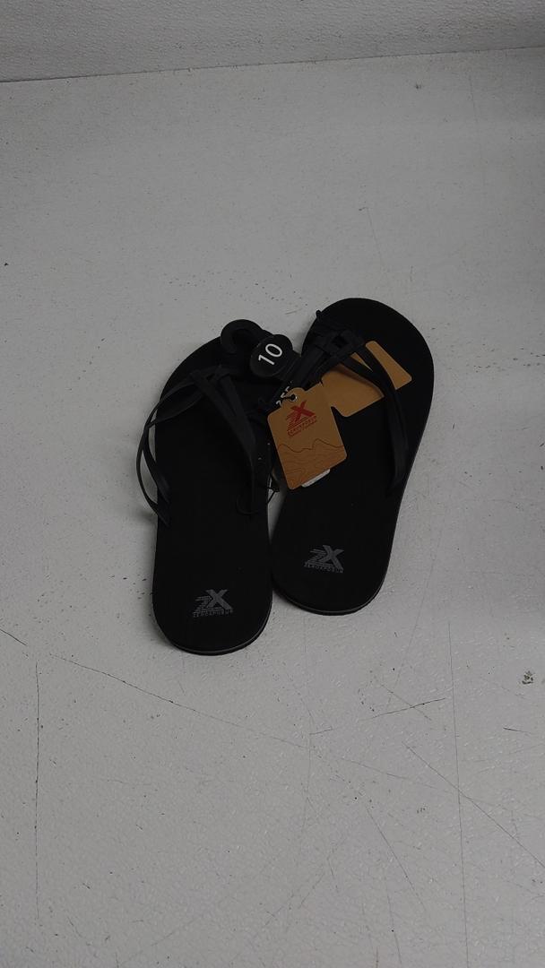 Zeroxposur Brushed Eva Flip Flop Black 10