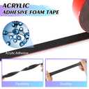 EMITEVER Double Sided Tape 33FT x 0.4IN Mounting Tape