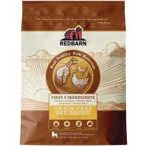 Redbarn Pet Products Grain-Free Sky Recipe Dog Food 22 lbs - High Protein Dry Kibble with Turkey, Chicken & Duck Meal for Adult Dogs - Supports Skin, Coat & Digestive Health (EXP 02/02/27)