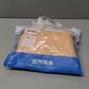 Cotton Incontinence Pants for Adults: Washable, Breathable, Adjustable Leak-Proof Underwear for Elderly (Yellow, 3XL)