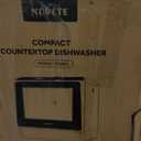 NOVETE Portable Countertop Dishwashers, Compact Dishwashers with 5L Built-in Water Tank & Inlet Hose, 5 Washing Programs, Baby Care, Air-Dry Function and LED Light for Small Apartments