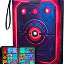 3D Relief Card Binder 900 Pockets | Embossed TCG Binder 9-Pocket with Zipper | Premium PU Leather Trading Card Album for MTG, Baseball, Football | Boys & Girls Gift | Waterproof | 50 Sleeves