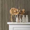 Tempaper Metallic Bronze Faux Grasscloth Removable Peel and Stick Wallpaper, 20.5 in X 16.5 ft, Made in the USA